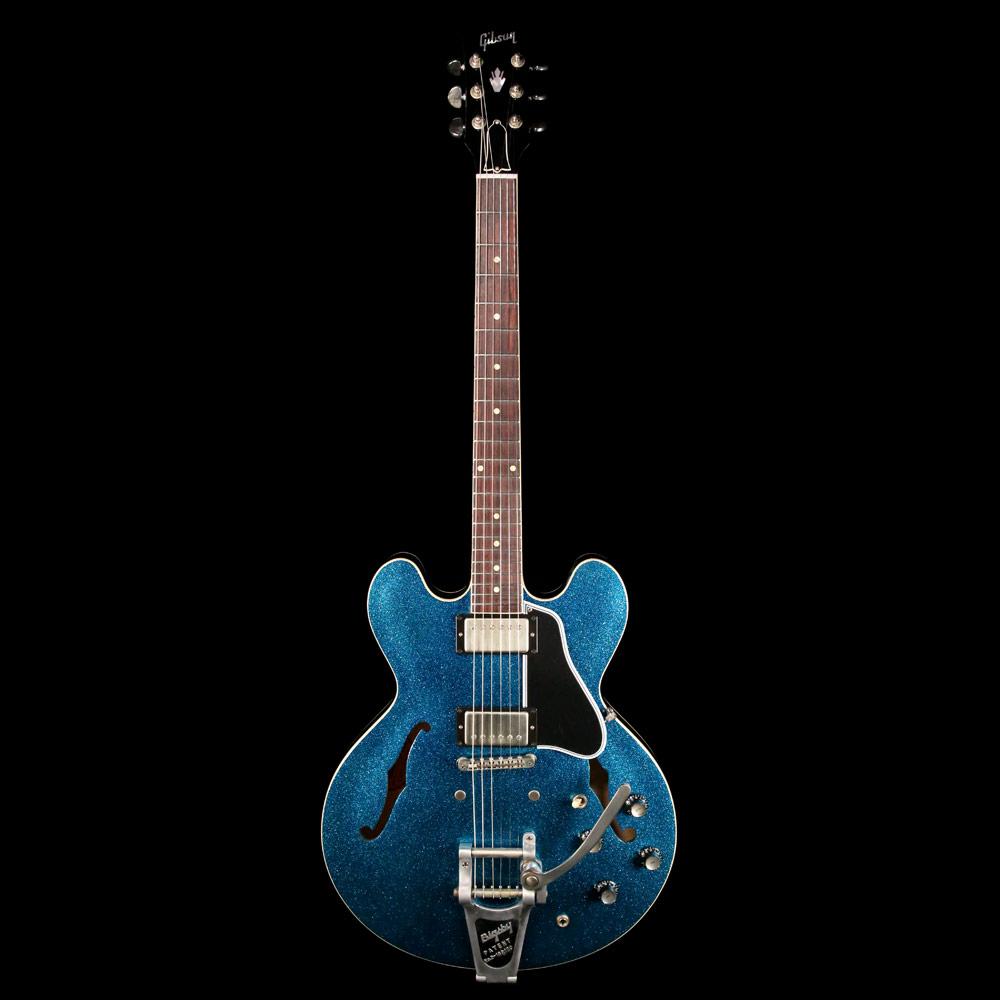 Gibson Memphis 2019 Mod Series '61 ES-335 Blue Sparkle — 2