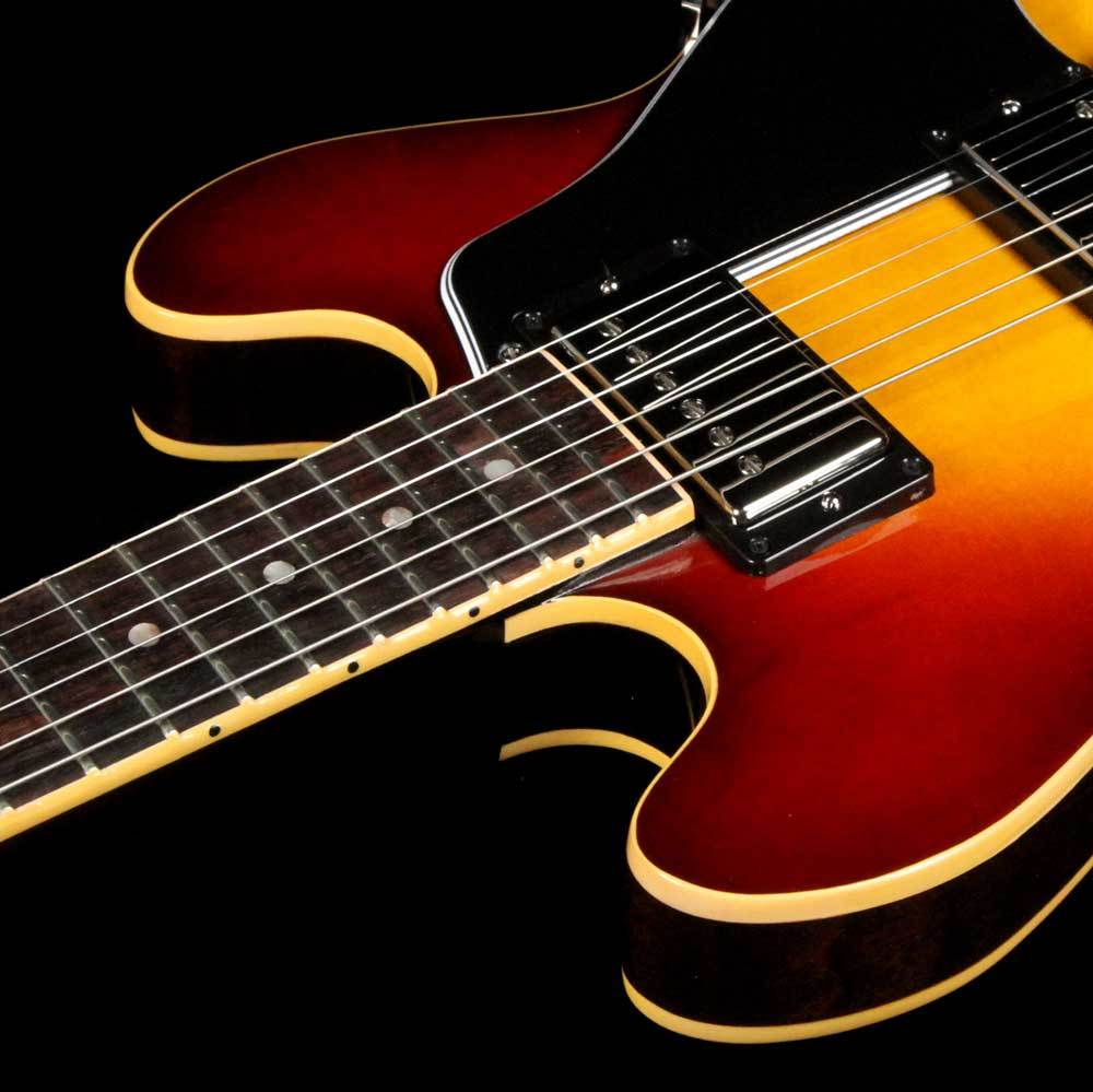 Gibson Memphis 2019 ES-339 Gloss Light Caramel Burst — 7