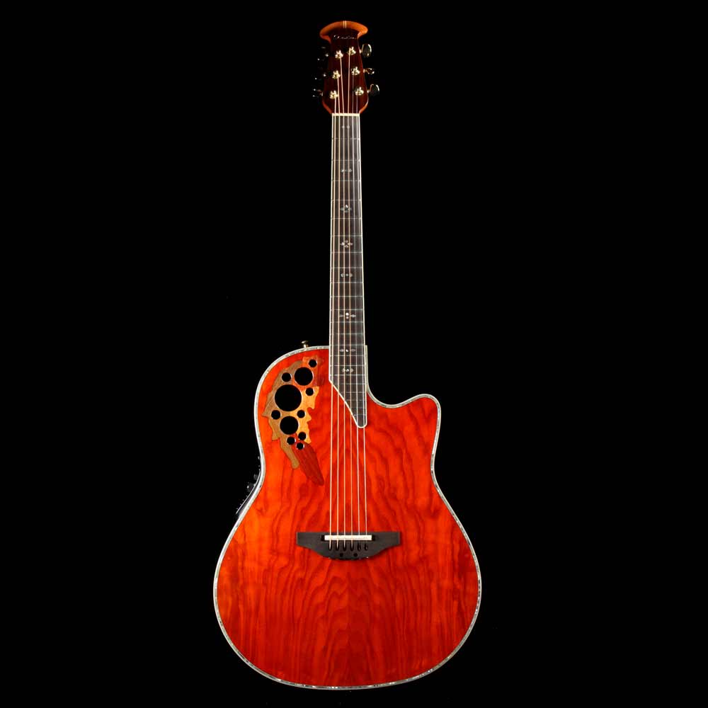 Ovation Elite Plus Contour C2078AXP Acoustic-Electric Olive Ash