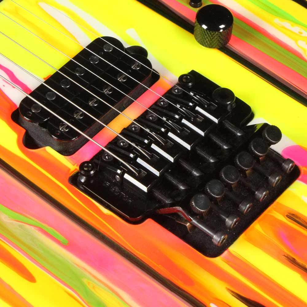 Suhr '80s Shred MKII Neon Drip 2016 — 4
