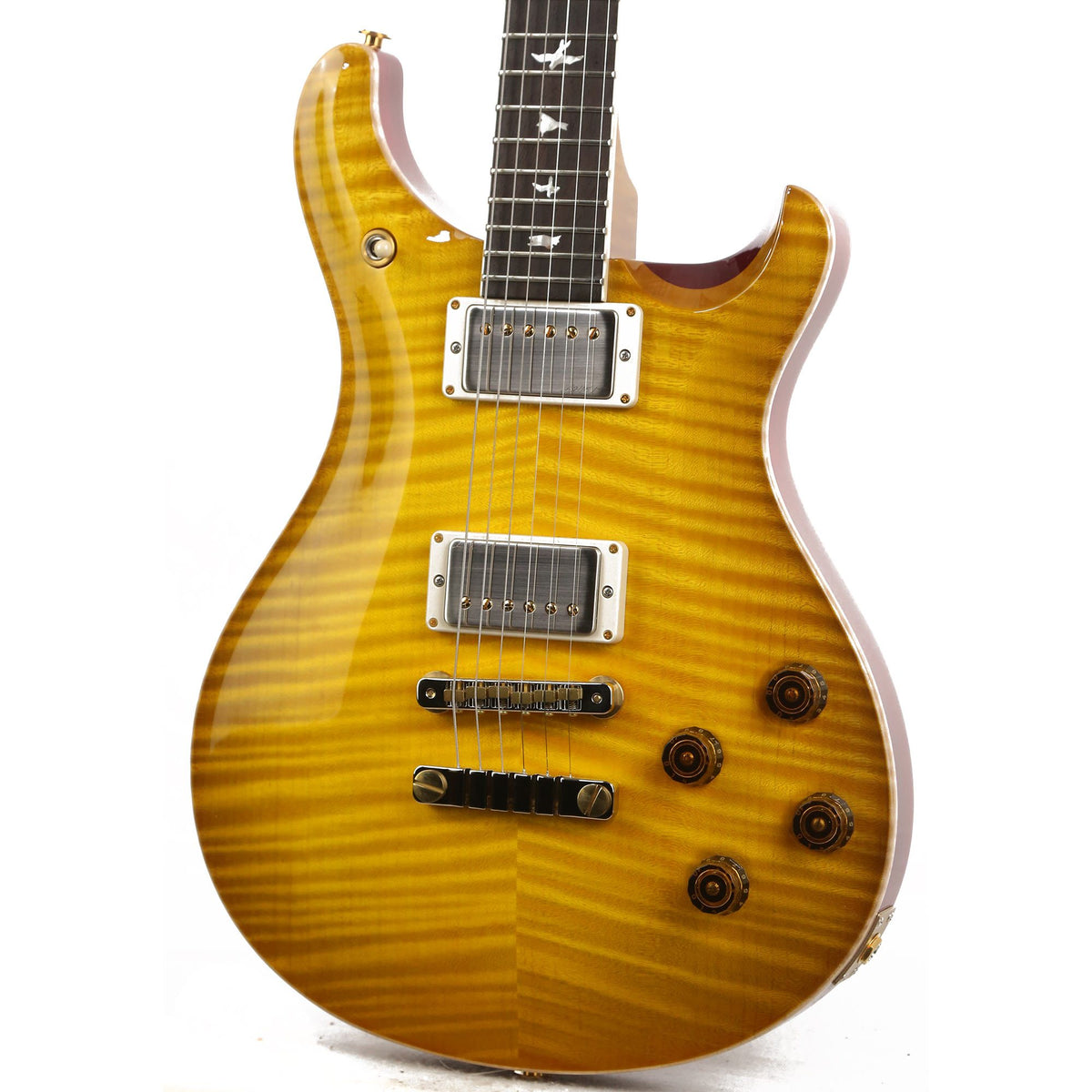 PRS McCarty 594 Wood Library Artist Grade Flame Maple and Brazilian Rosewood Fretboard McCarty Sunburst — 6