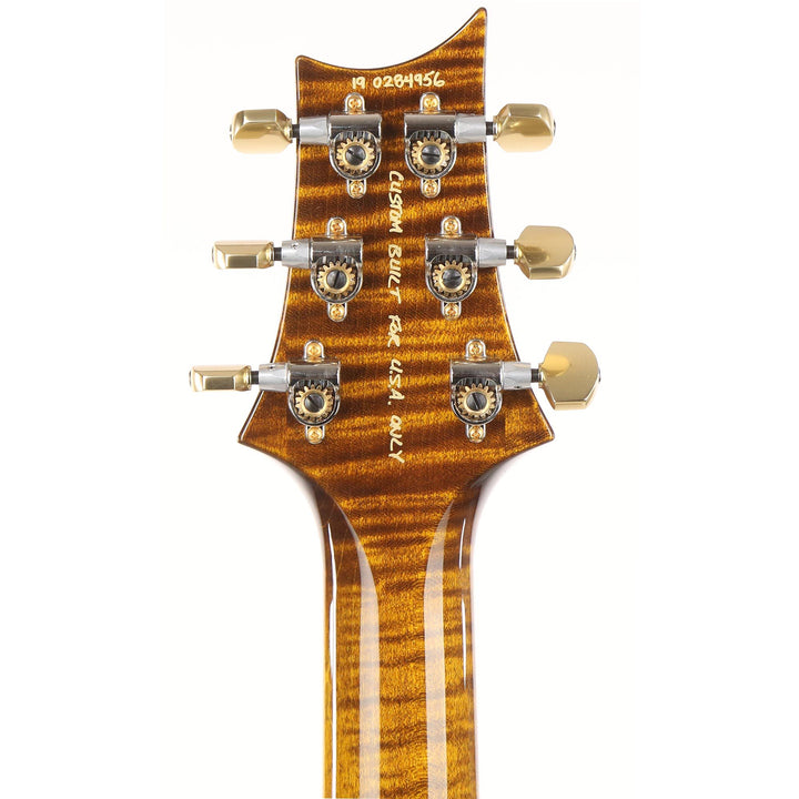 PRS McCarty 594 Wood Library Artist Grade Flame Maple and Brazilian Rosewood Fretboard Black Gold Burst