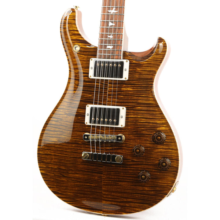 PRS McCarty 594 Wood Library Artist Grade Flame Maple and Brazilian Rosewood Fretboard Black Gold Burst