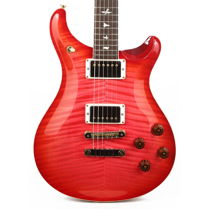 PRS McCarty 594 Wood Library Artist Grade Flame Maple and Brazilian Rosewood Fretboard Bonnie Pink Cherry Burst