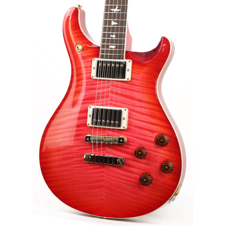 PRS McCarty 594 Wood Library Artist Grade Flame Maple and Brazilian Rosewood Fretboard Bonnie Pink Cherry Burst