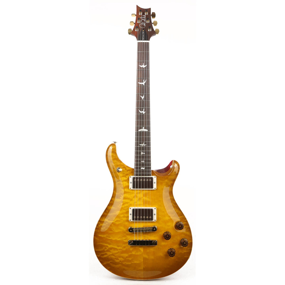 PRS McCarty 594 Wood Library 10-Top Quilt Maple and Brazilian Rosewood Fretboard McCarty Sunburst — 2