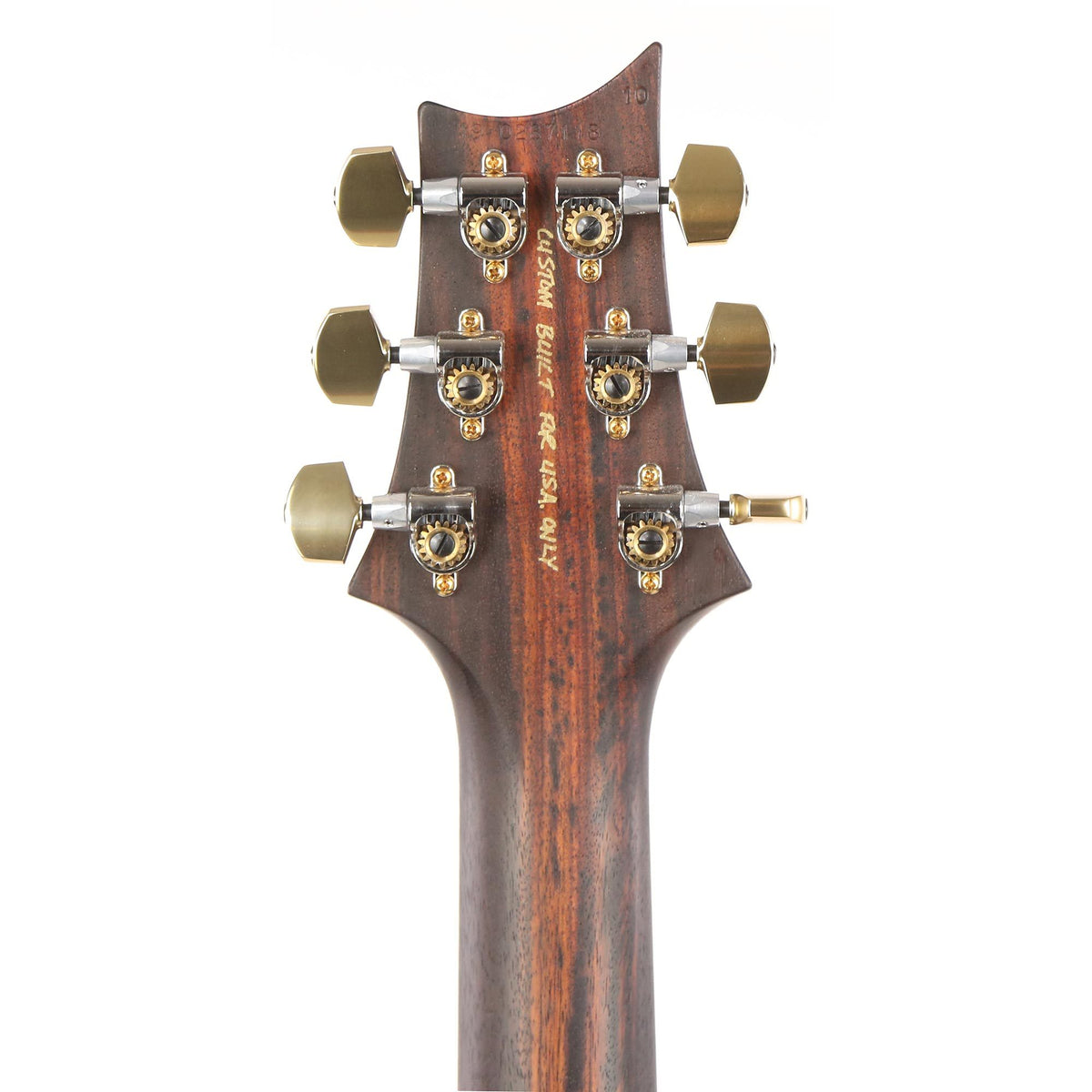 PRS McCarty 594 Wood Library 10-Top Quilt Maple and Brazilian Rosewood Fretboard River Blue — 5
