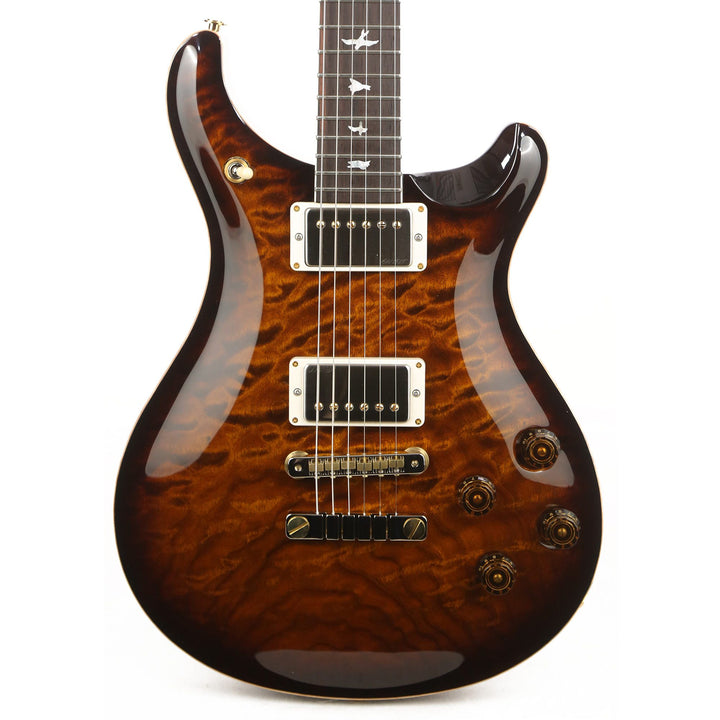 PRS McCarty 594 Wood Library 10-Top Quilt Maple and Brazilian Rosewood Fretboard Black Gold Burst