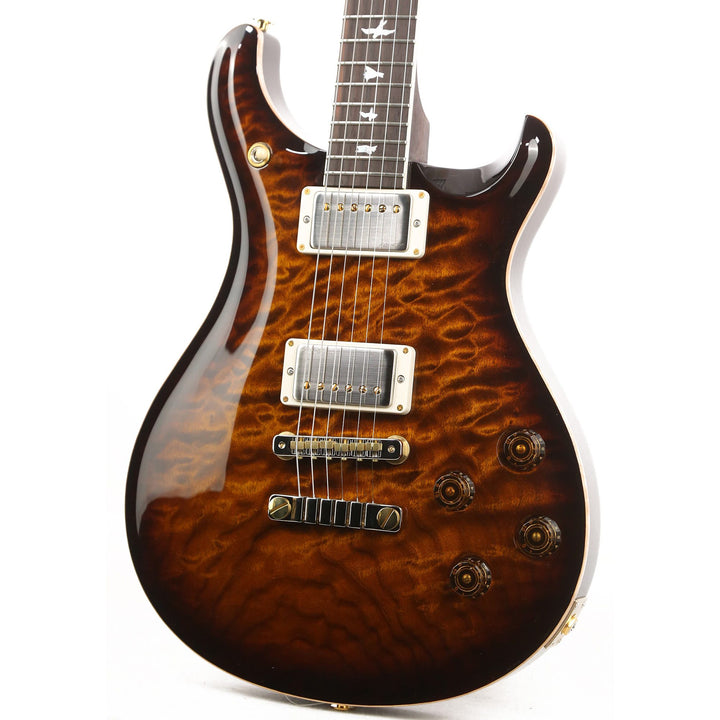 PRS McCarty 594 Wood Library 10-Top Quilt Maple and Brazilian Rosewood Fretboard Black Gold Burst