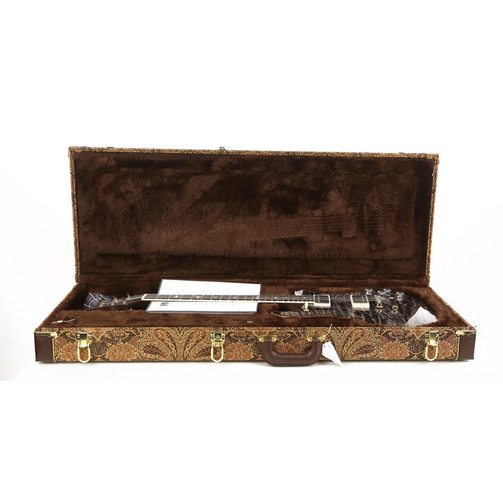 PRS McCarty 594 Wood Library 10-Top Quilt Maple and Brazilian Rosewood Fretboard Charcoal