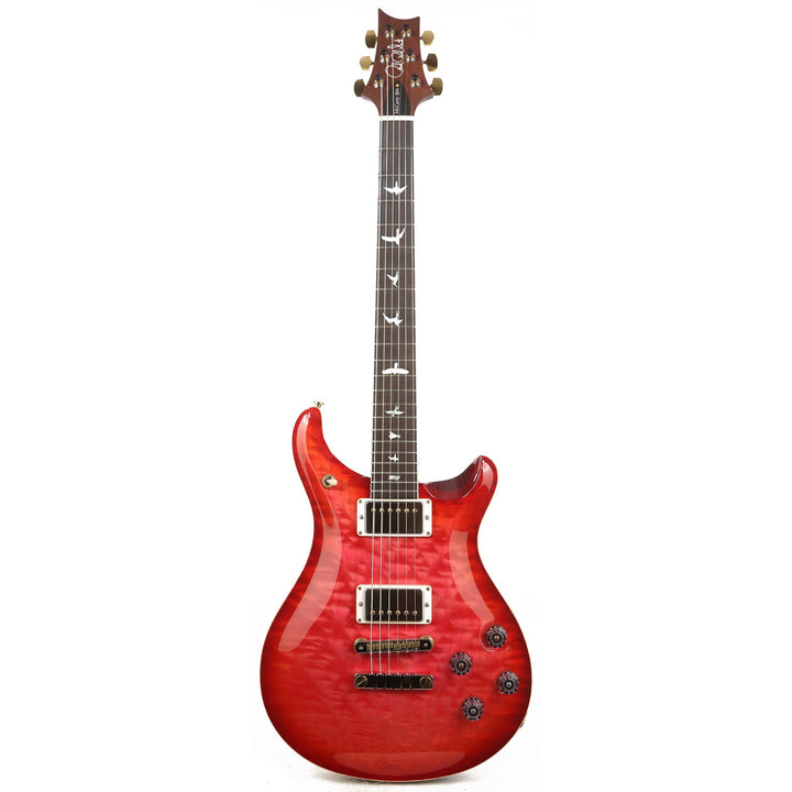 PRS McCarty 594 Wood Library 10-Top Quilt Maple and Brazilian Rosewood Fretboard Bonnie Pink