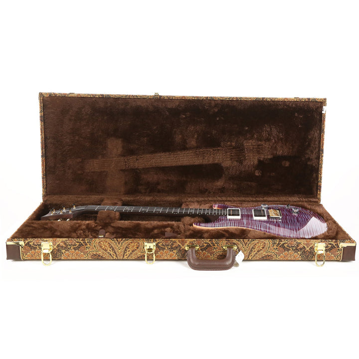 PRS Custom 24 Wood Library West Coast Flame Maple and Rosewood Neck Violet