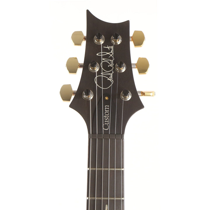 PRS Custom 24 Wood Library Artist Grade Quilt Maple Top River Blue