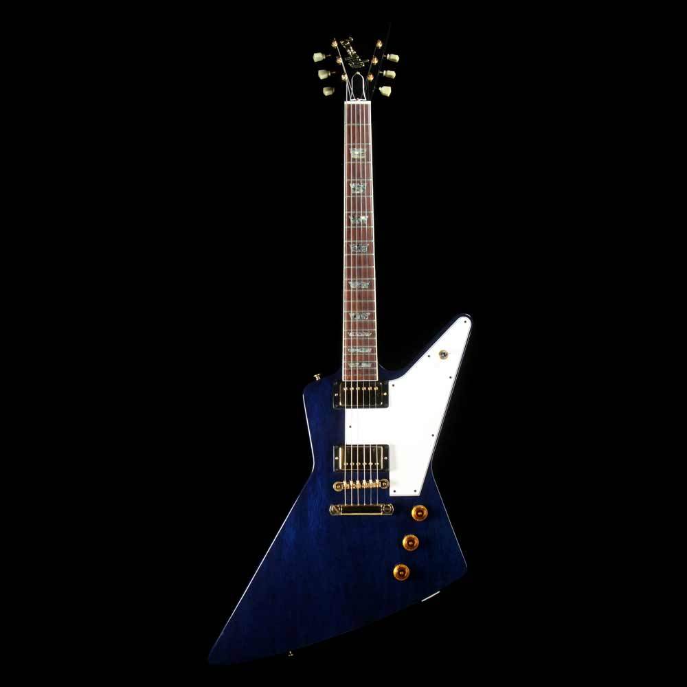 Gibson Custom Shop 1958 Korina Explorer Reissue Trans Blue 2003 — 2