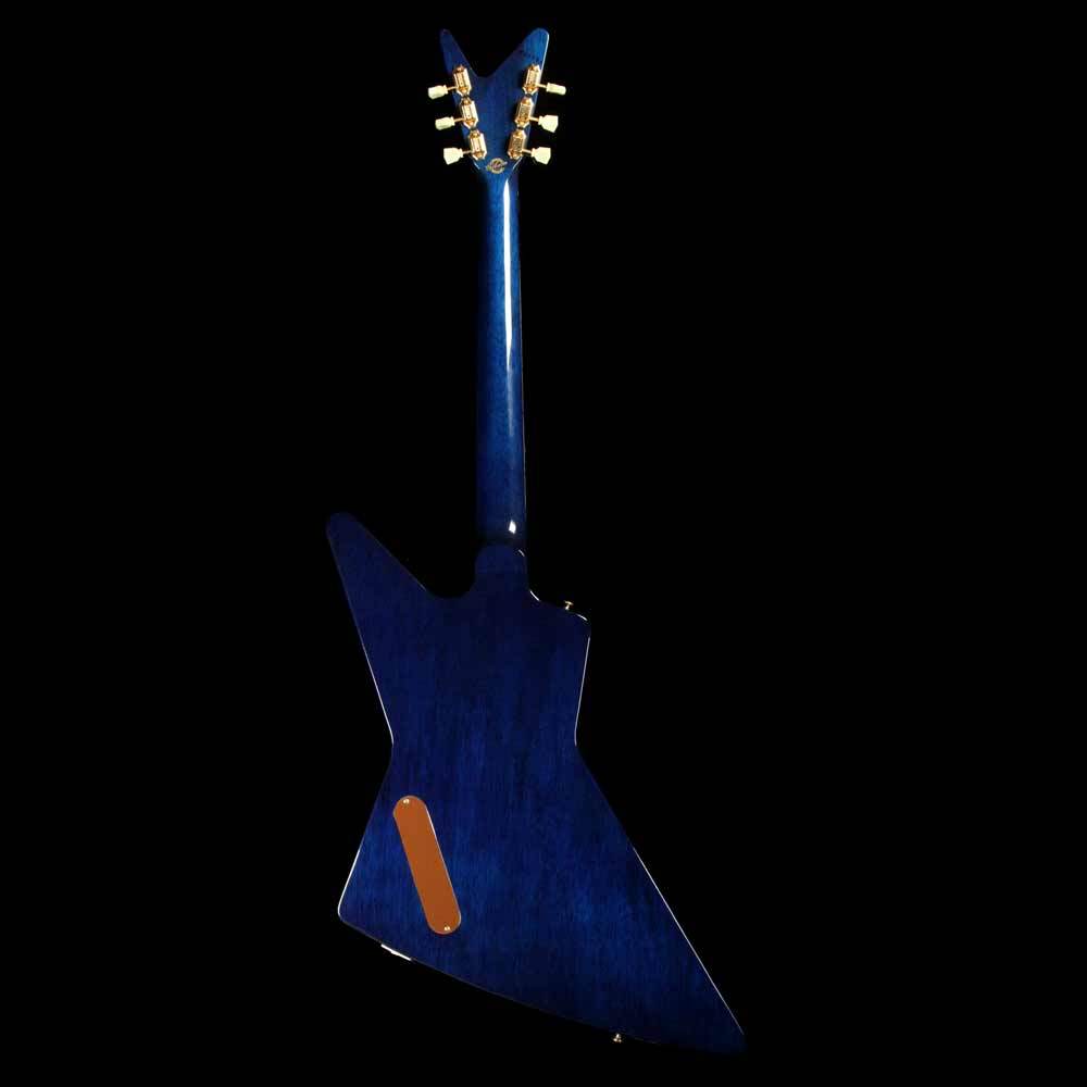 Gibson Custom Shop 1958 Korina Explorer Reissue Trans Blue 2003 — 3