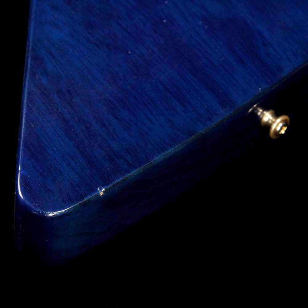 Gibson Custom Shop 1958 Korina Explorer Reissue Trans Blue 2003 — 4