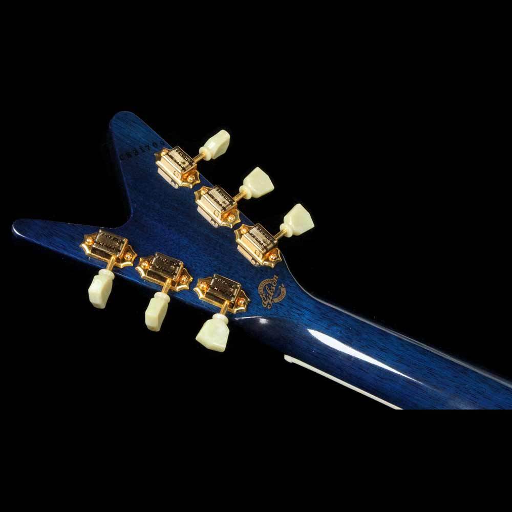 Gibson Custom Shop 1958 Korina Explorer Reissue Trans Blue 2003 — 8