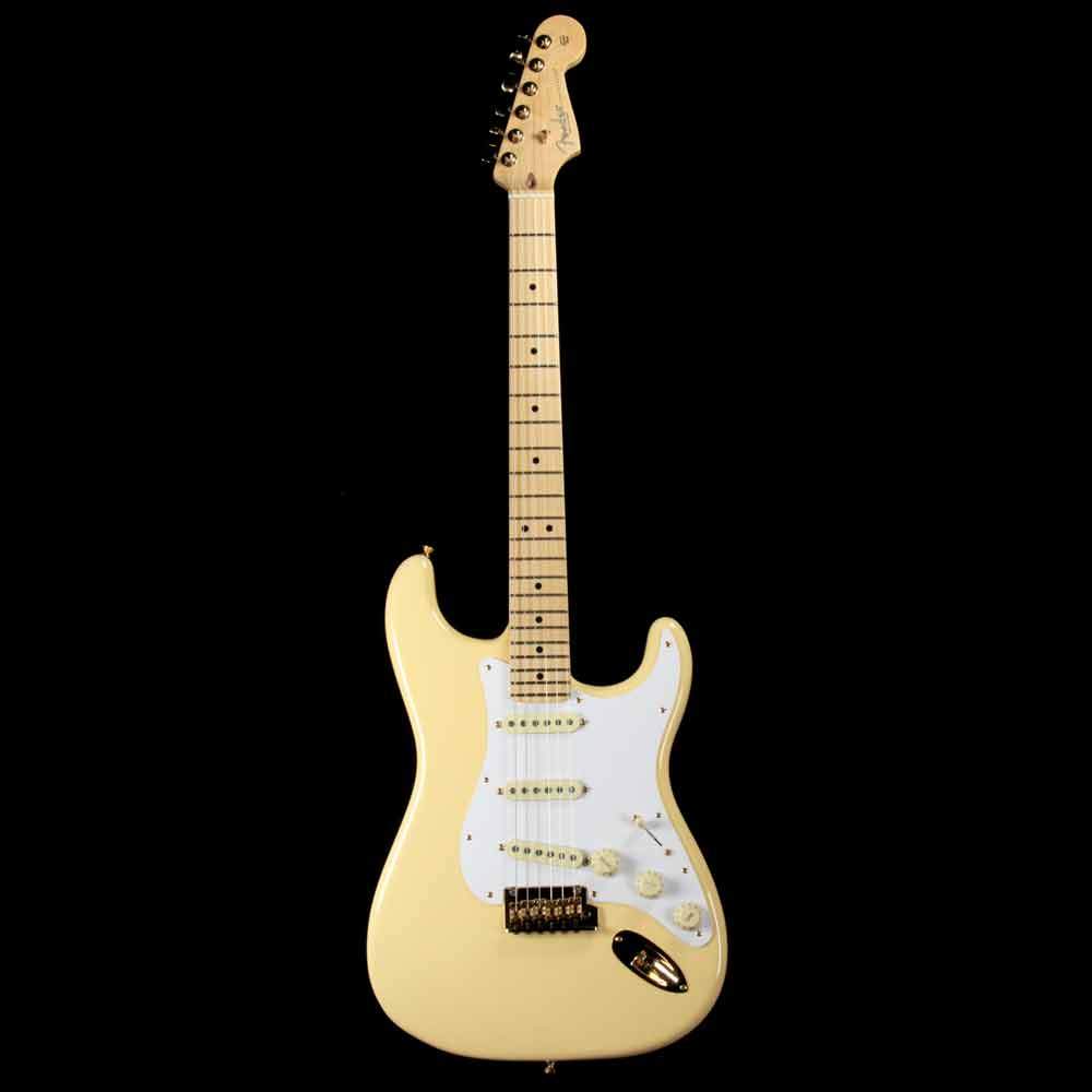Fender American Pro Stratocaster Limited Edition Vintage White Gold Hardware — 2