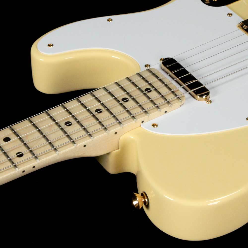 Fender American Pro Telecaster Limited Edition Vintage White Gold Hardware — 5