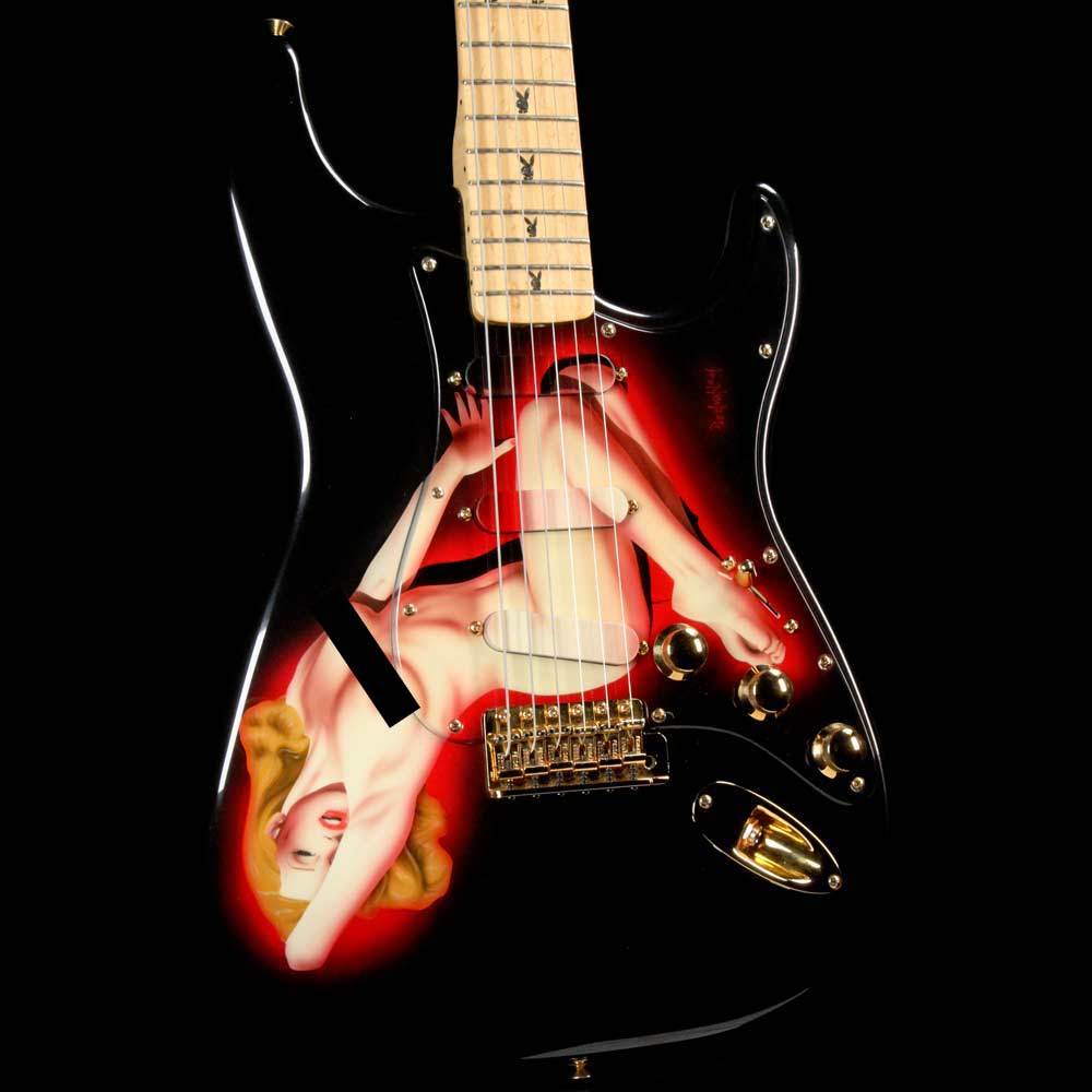 Fender Custom Shop Playboy 40th Anniversary Stratocaster Black