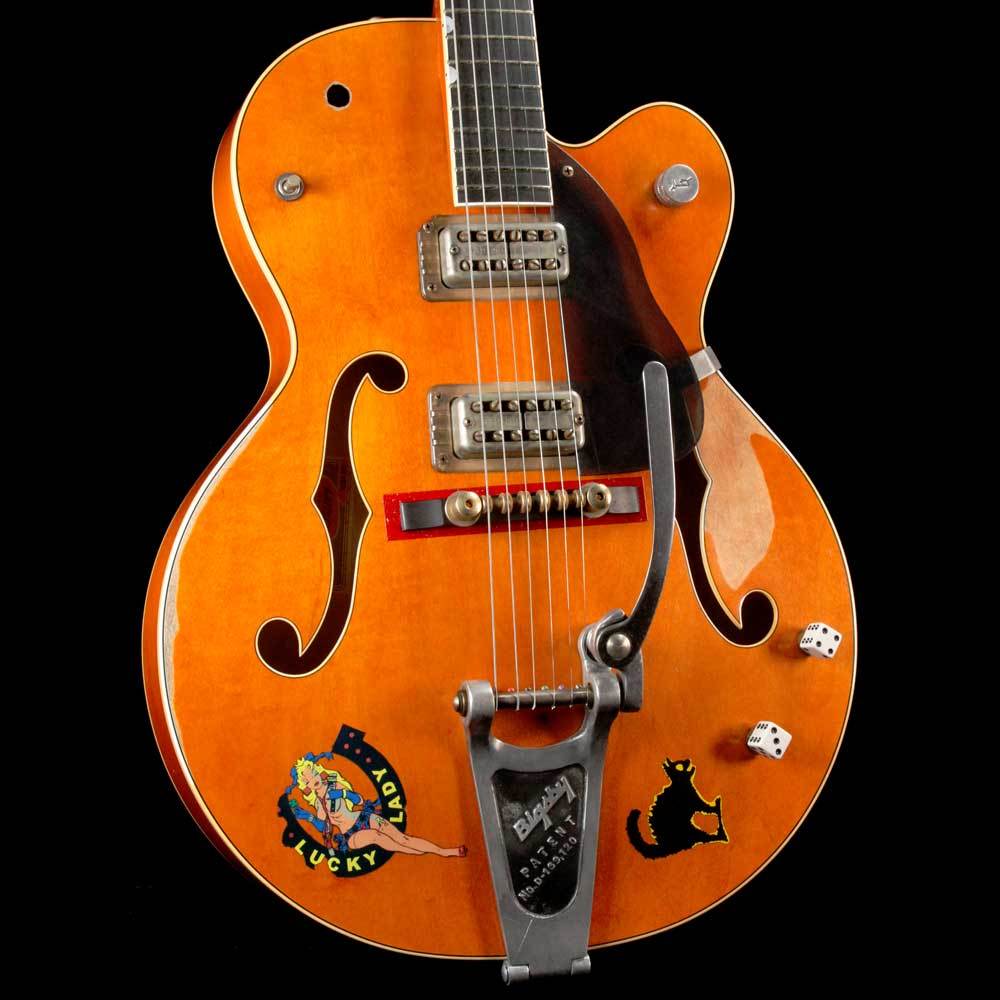Gretsch Custom Shop G6120SSC Brian Setzer Tribute Masterbuilt Vintage Western Maple Stain 2007 — 1