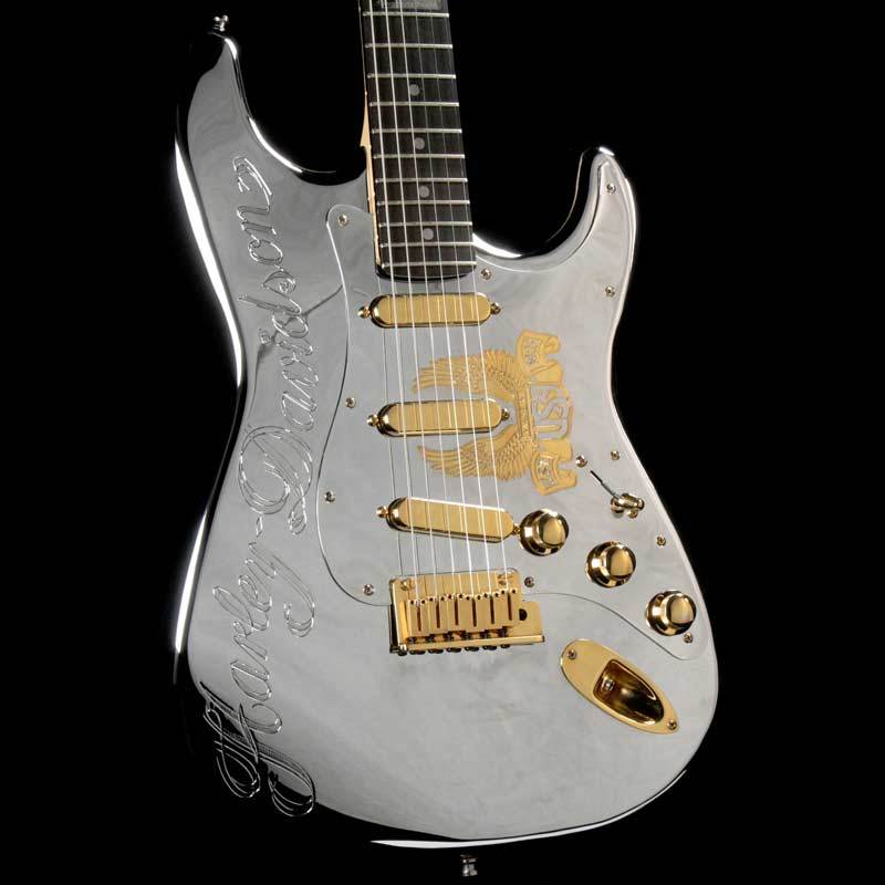 Fender Custom Shop Harley Davidson Stratocaster Chrome Aluminum 1993 — 1