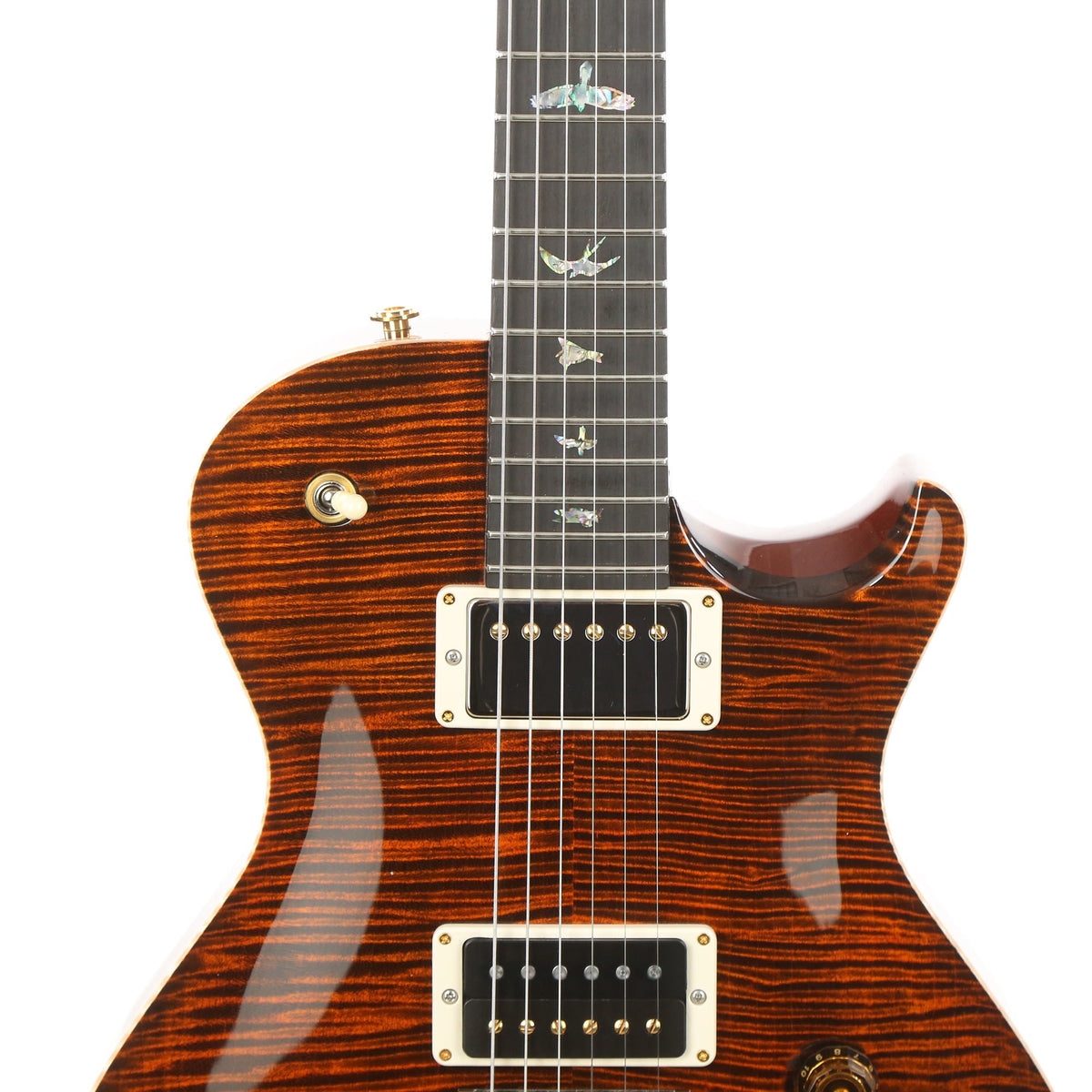 PRS Mark Tremonti Signature Artist Package Indian Rosewood Neck Orange Tiger — 7