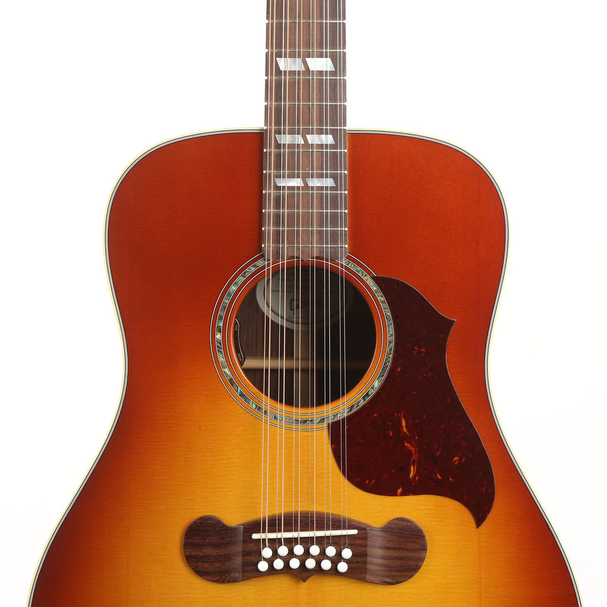 Gibson Songwriter 12-String Acoustic-Electric Rosewood Burst — 6