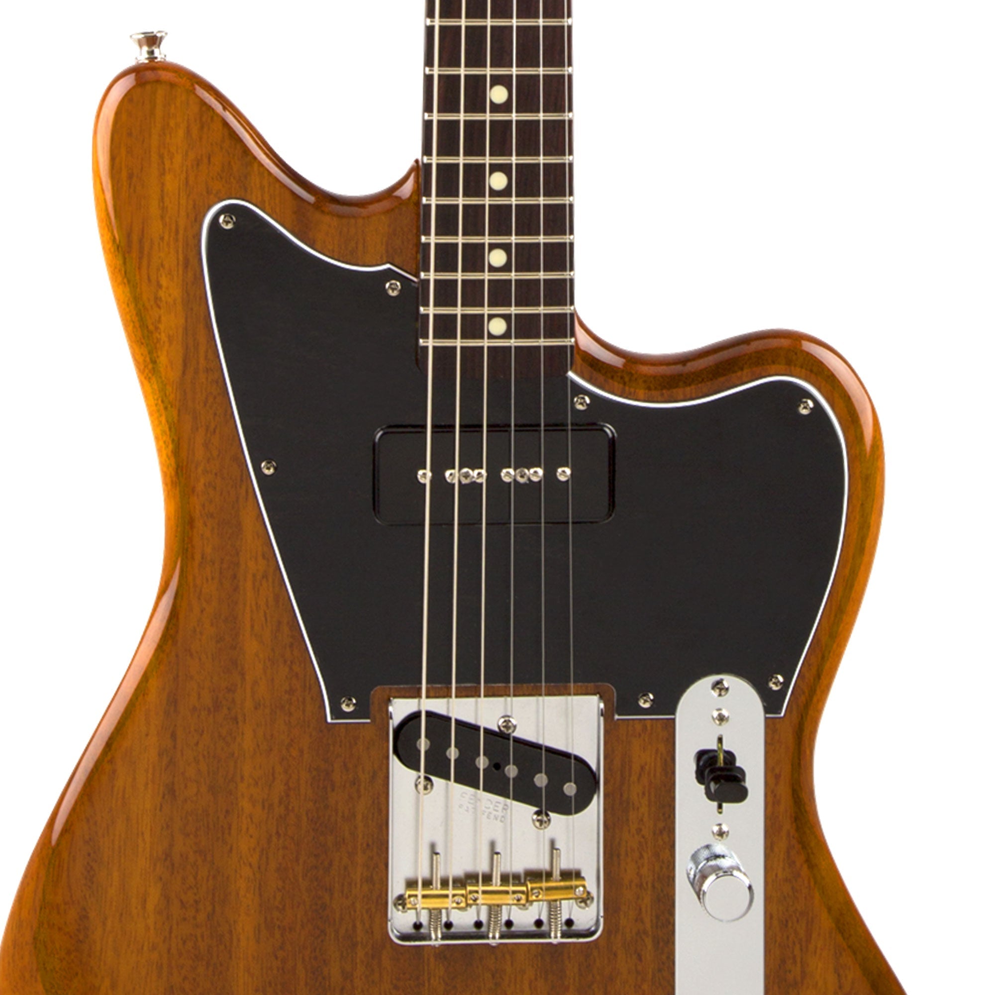 Fender MIJ Mahogany Offset Telecaster Natural Used | The Music Zoo