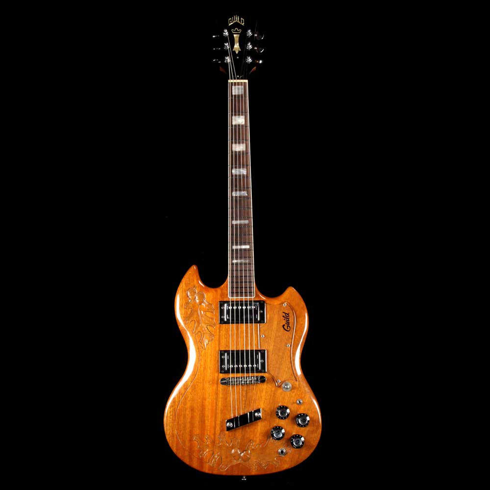 Guild S-100 Natural Carved Acorn 1974 — 2