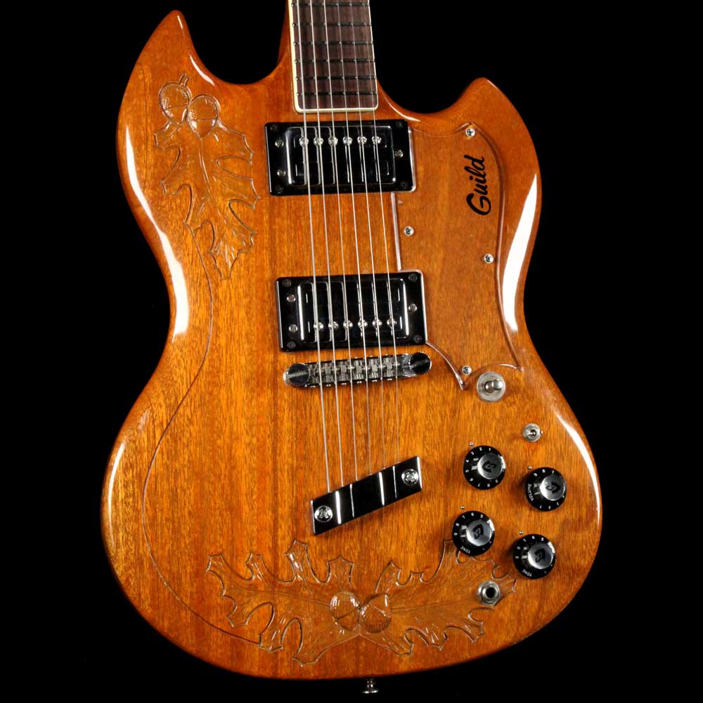 Guild S-100 Natural Carved Acorn 1974 — 1