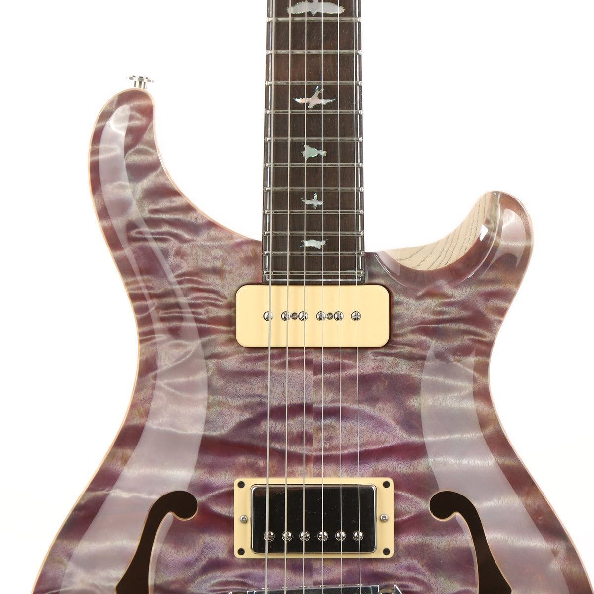 PRS Private Stock Hollowbody II Faded Aqua Violet — 7