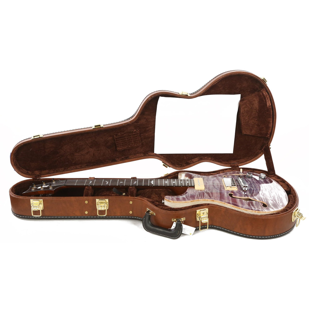 PRS Private Stock Hollowbody II Faded Aqua Violet — 9