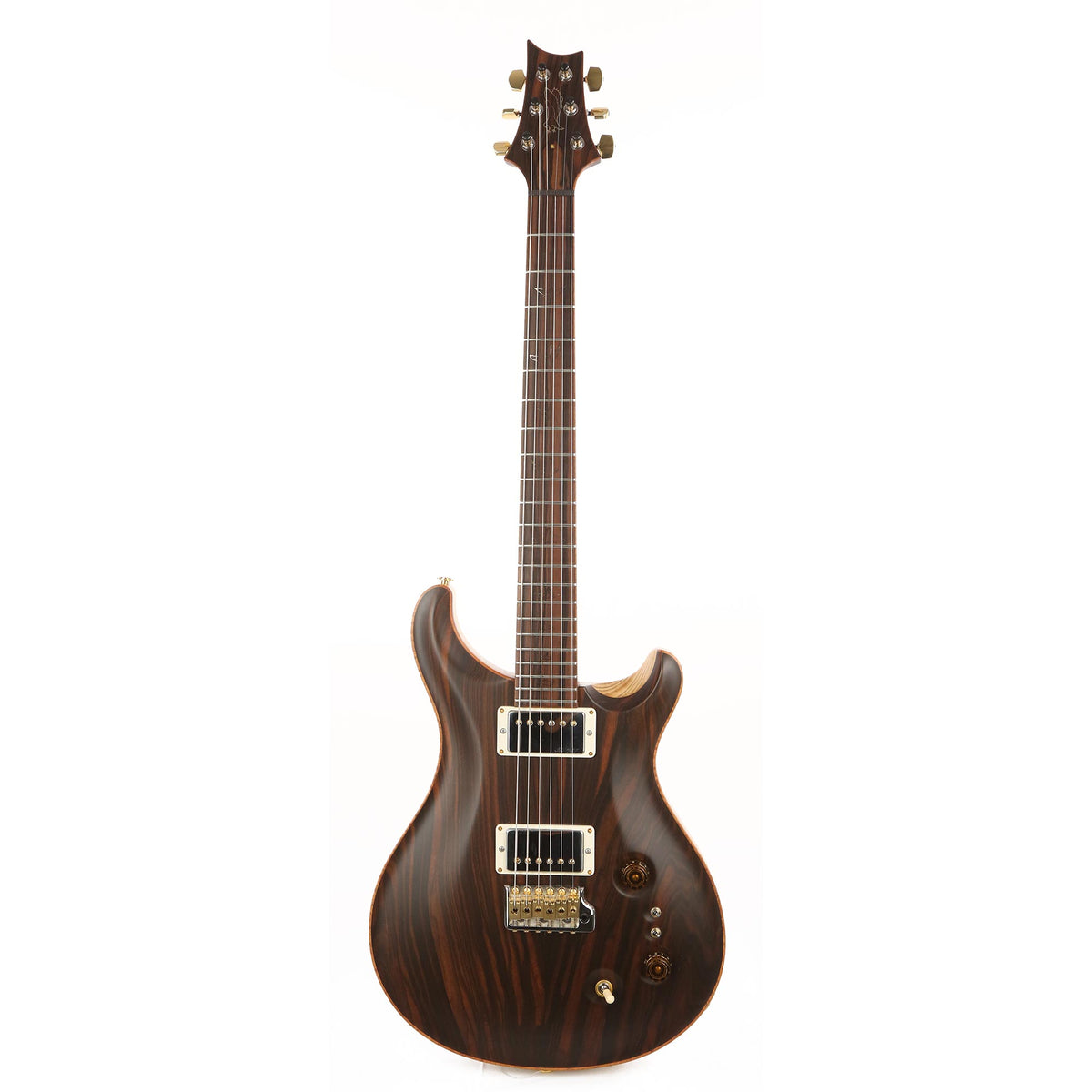 PRS Private Stock Custom 22 Macassar Ebony Top and 10k Gold Inlays Natural Satin — 2