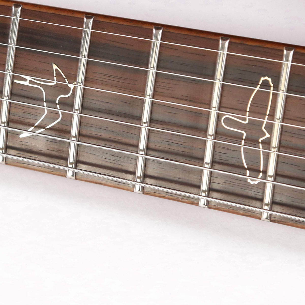 PRS Private Stock Custom 22 Macassar Ebony Top and 10k Gold Inlays Natural Satin — 9