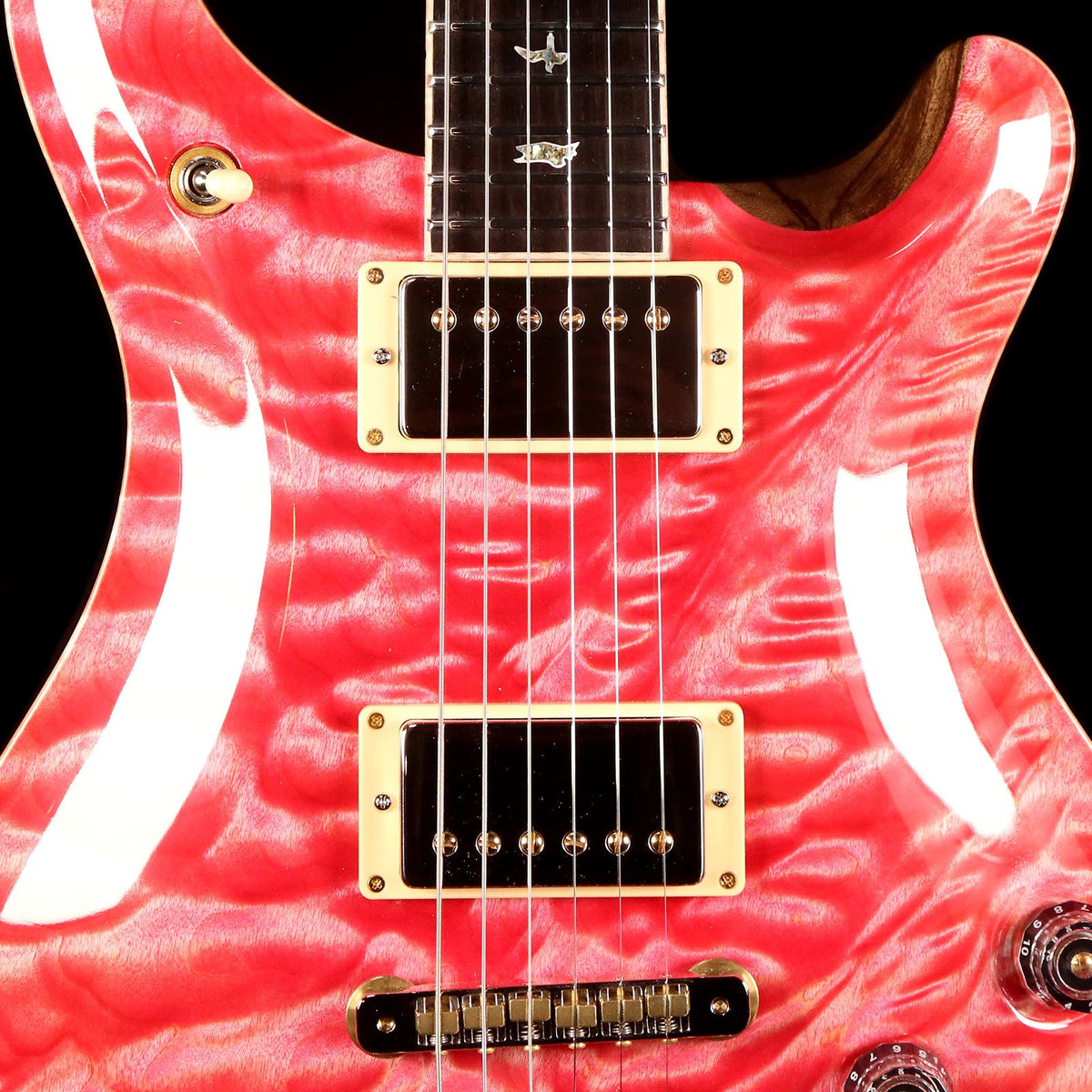 PRS Private Stock McCarty 594 1-Piece Quilt Maple Top Faded Bonnie Pink — 6