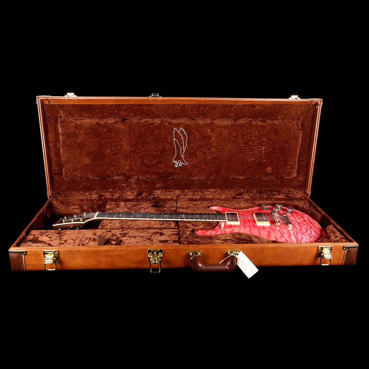 PRS Private Stock McCarty 594 1-Piece Quilt Maple Top Faded Bonnie Pink — 8