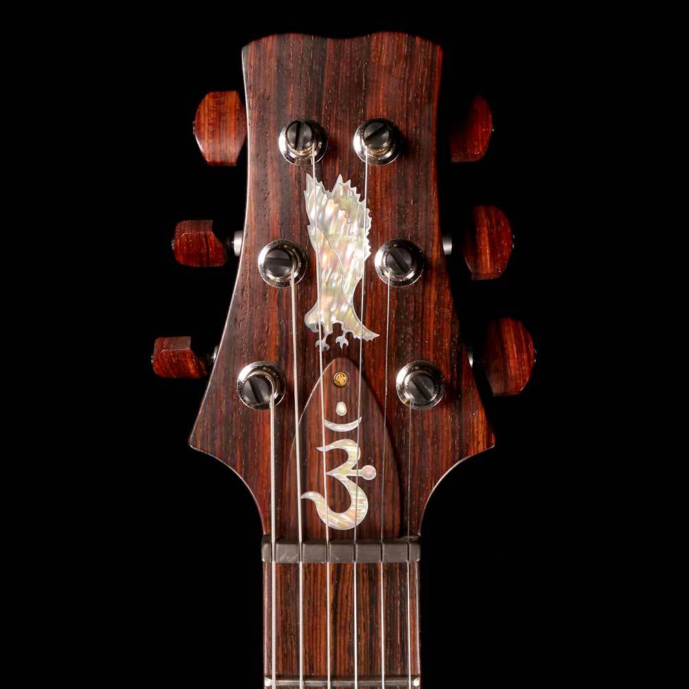 PRS Private Stock Santana II Semi-Hollow Satin McCarty Glow Smoked Burst — 4