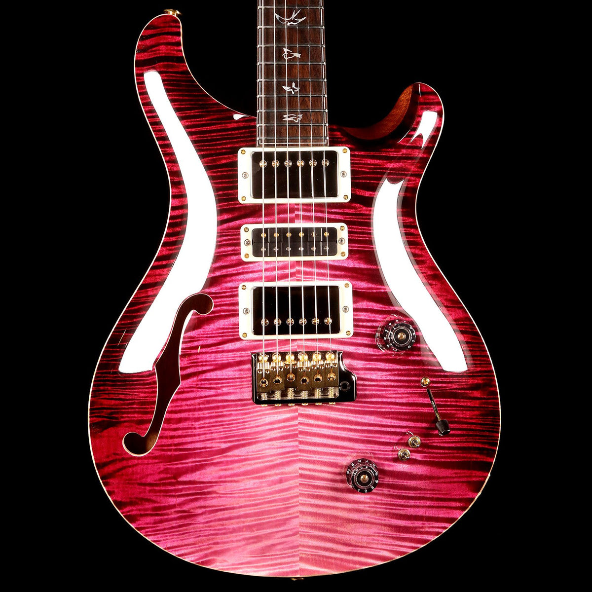 PRS Private Stock Special Semi-Hollow Raspberry Dragons Breath — 1