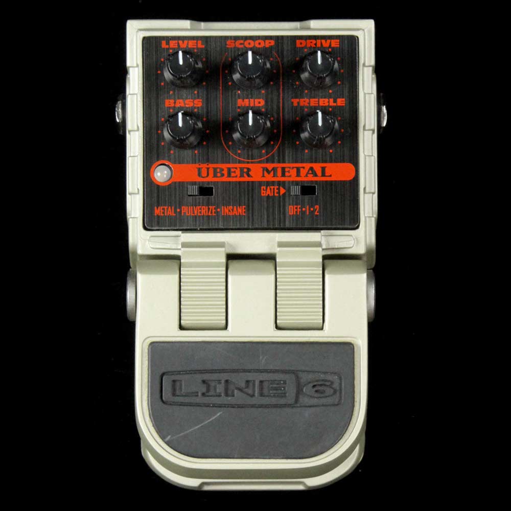 Line 6 Tonecore Ubermetal Distortion Pedal | The Music Zoo