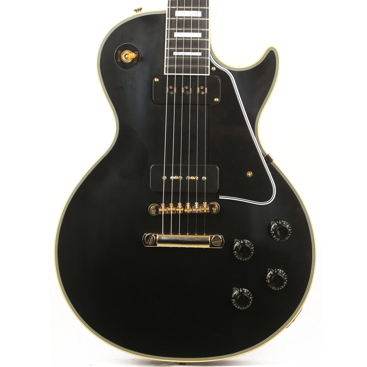 Gibson Custom Shop 1954 Les Paul Custom Reissue Lamp Black VOS — 1