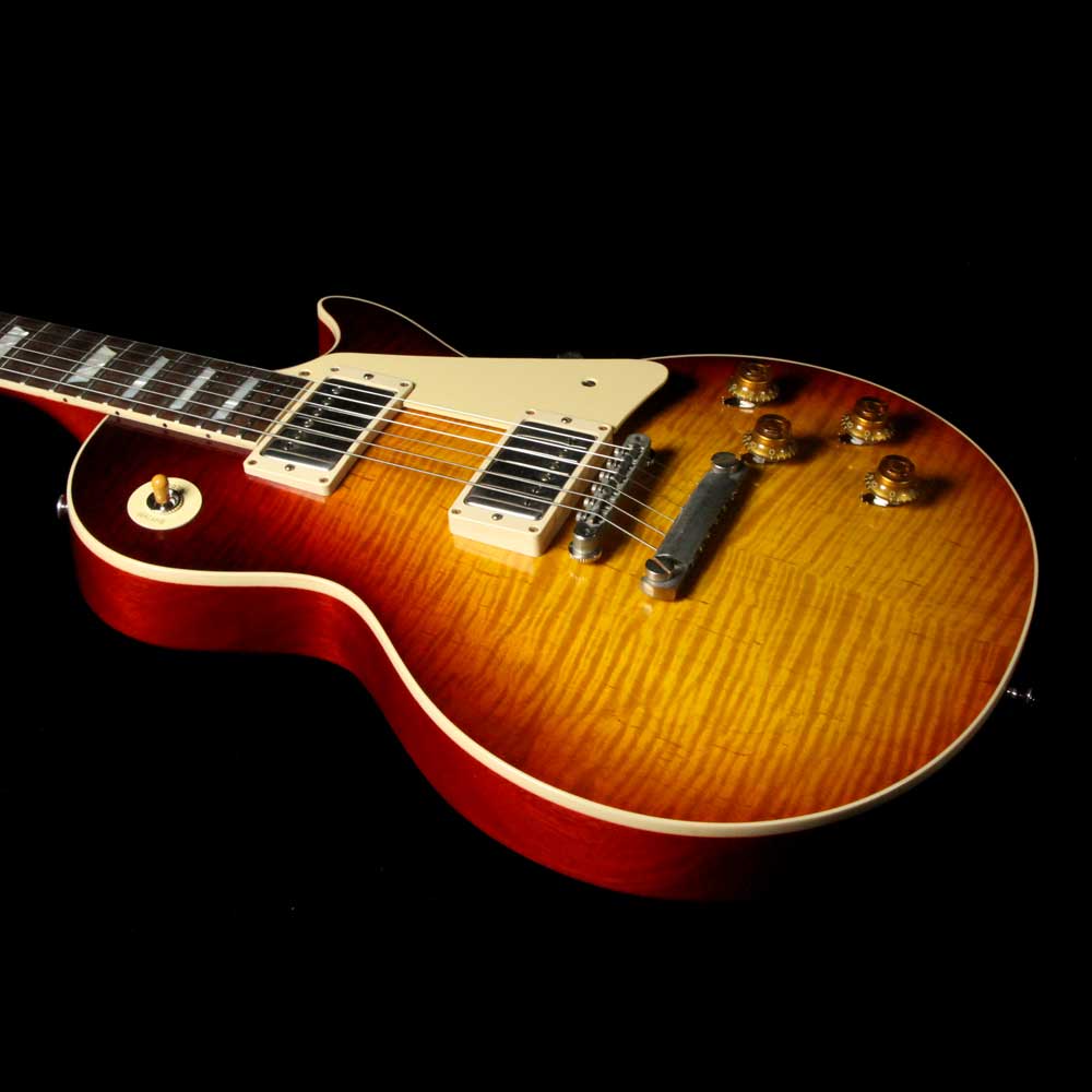 Gibson Custom Shop Standard Historic '59 Les Paul Reissue Dark Bourbon Fade VOS 2018 — 9