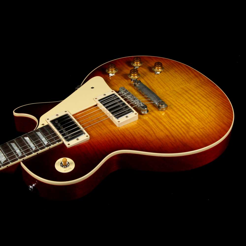 Gibson Custom Shop Standard Historic '59 Les Paul Reissue Dark Bourbon Fade VOS 2018 — 10