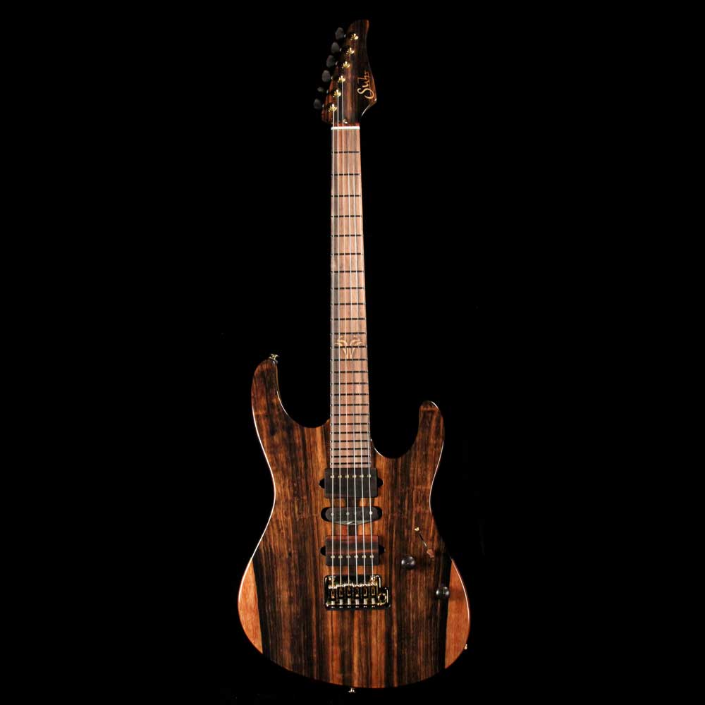 Suhr Modern Limited Edition Macassar and Black Limba 2016 — 2