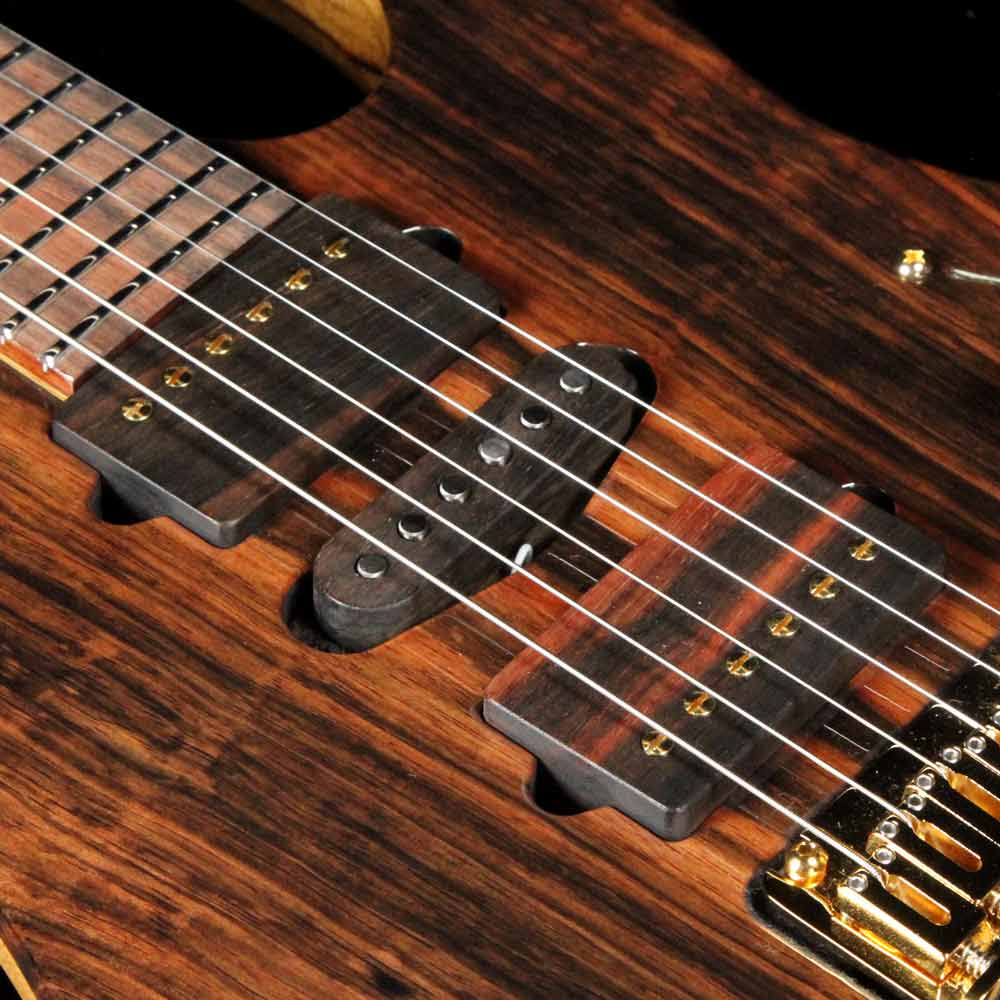 Suhr Modern Limited Edition Macassar and Black Limba 2016 — 6