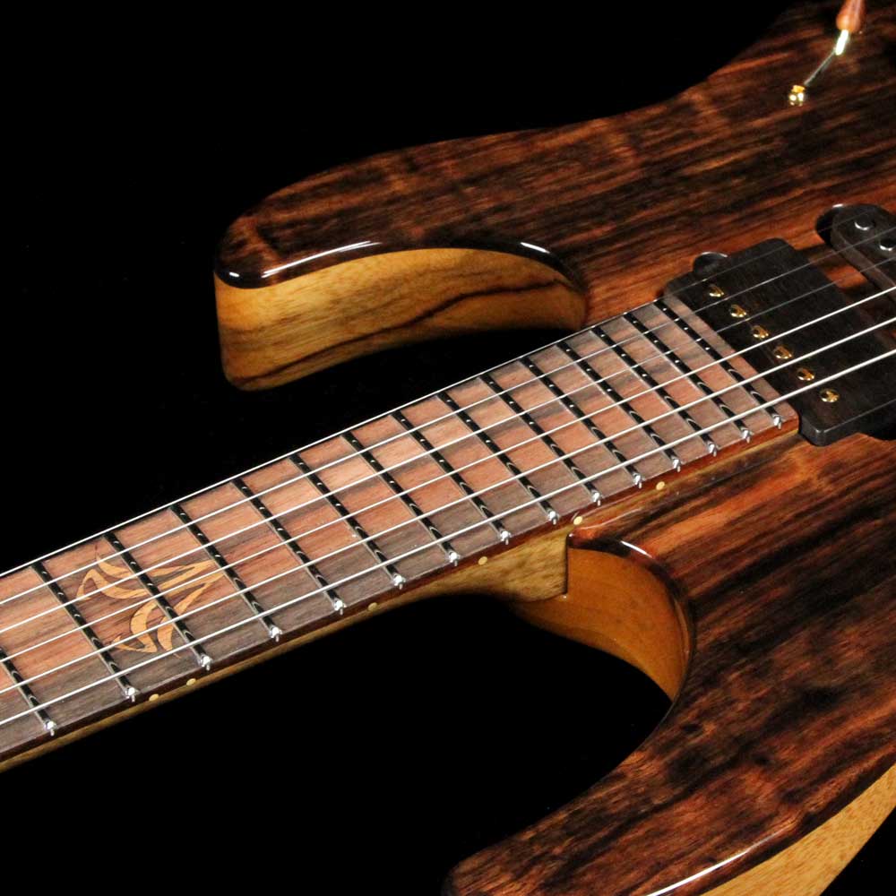 Suhr Modern Limited Edition Macassar and Black Limba 2016 — 8