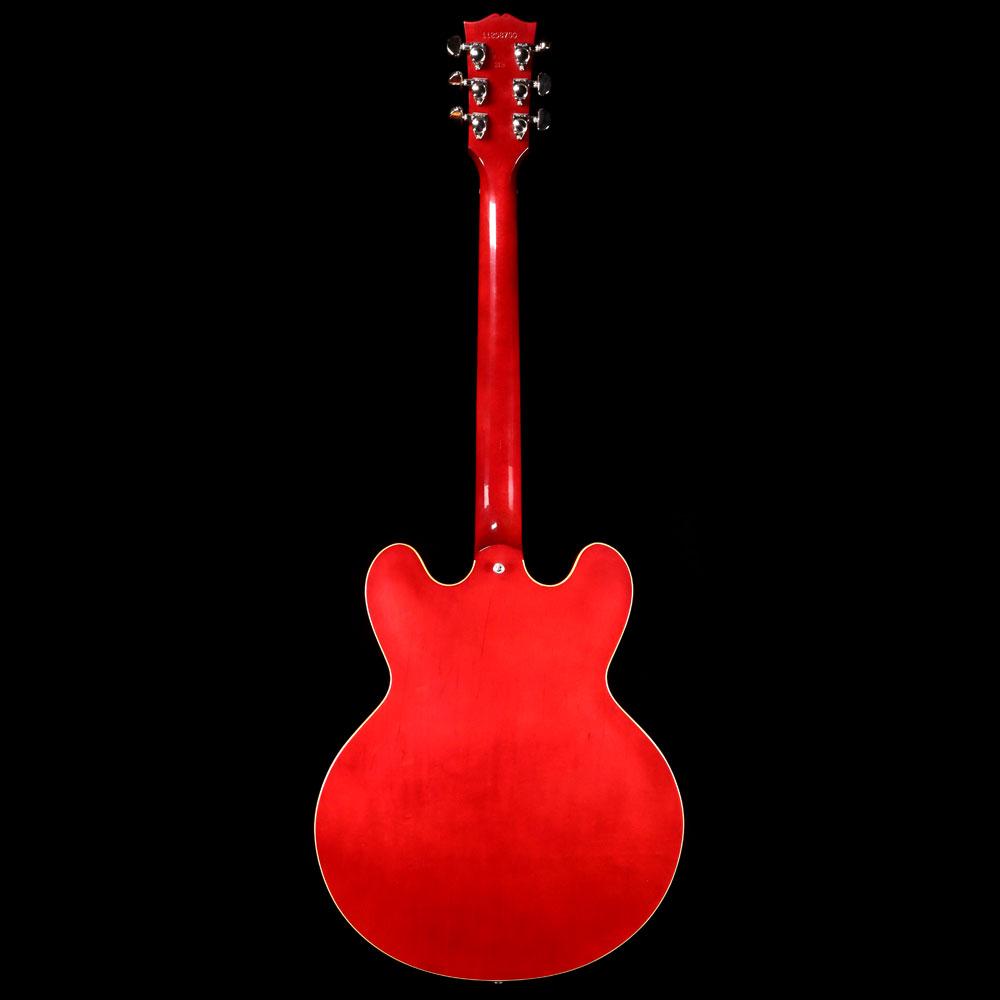 Gibson ES-335 Dot P-90 Wine Red — 3