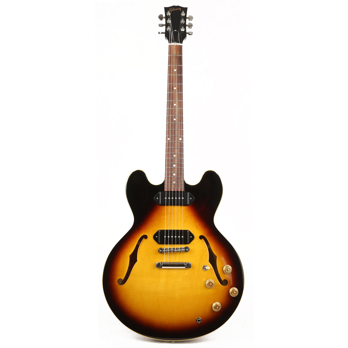 Gibson ES-335 Dot P-90 Vintage Sunburst — 2