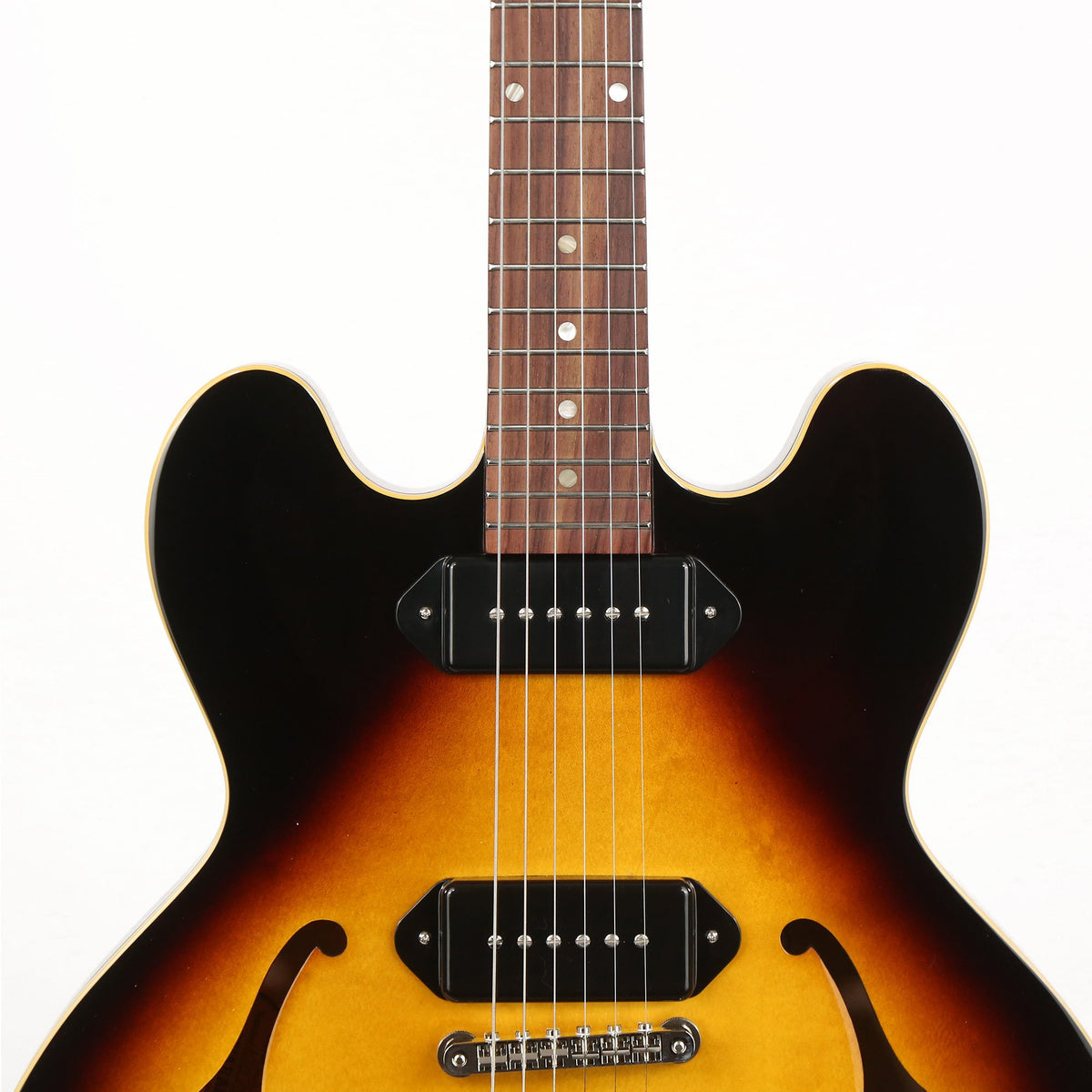 Gibson ES-335 Dot P-90 Vintage Sunburst — 7