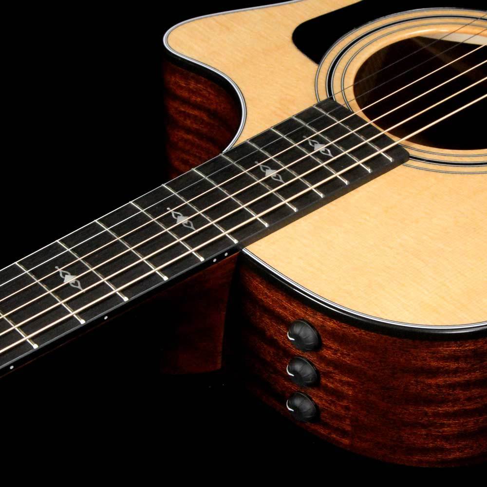 Taylor 312ce 12-Fret Grand Concert Acoustic-Electric Natural — 7